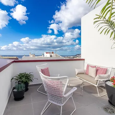 Flatguest Viriato - Wifi - Ac - Terraza Compartida Lejlighed *